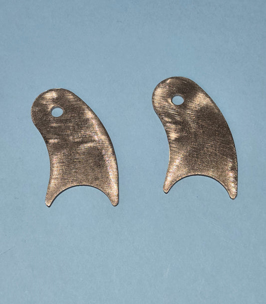2" Curved Tabs, set of 2
