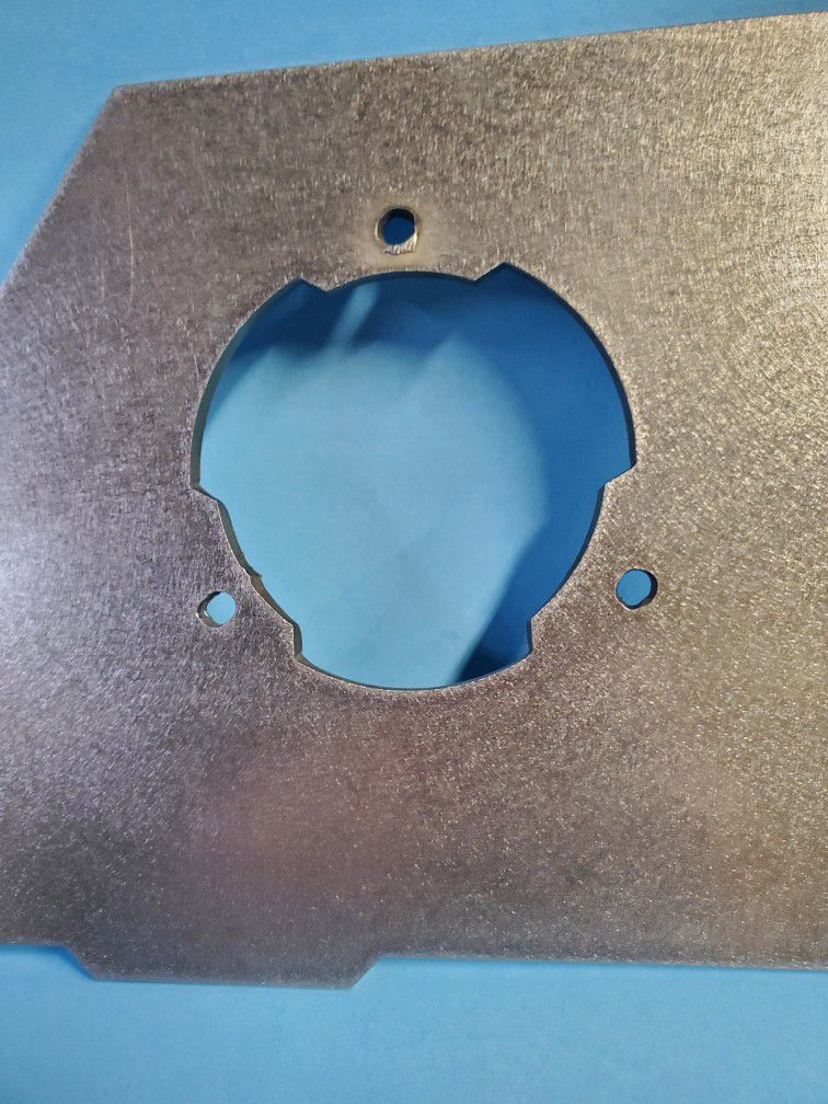 Custom Remote Fuel Fill Plate